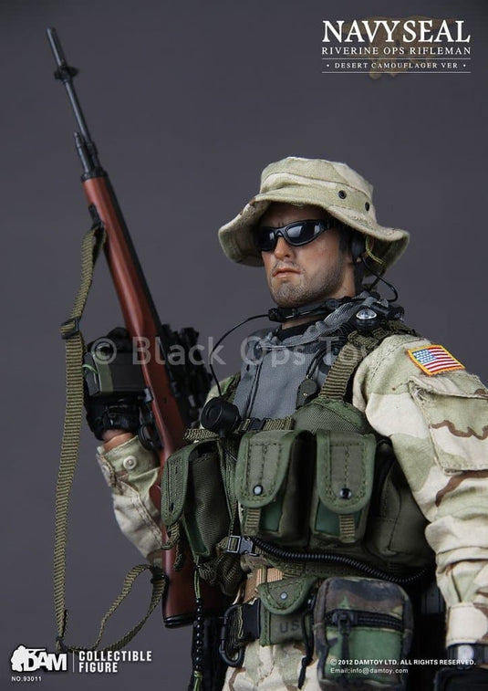 Riverine Ops Rifleman - Desert Camo Version - MINT IN BOX