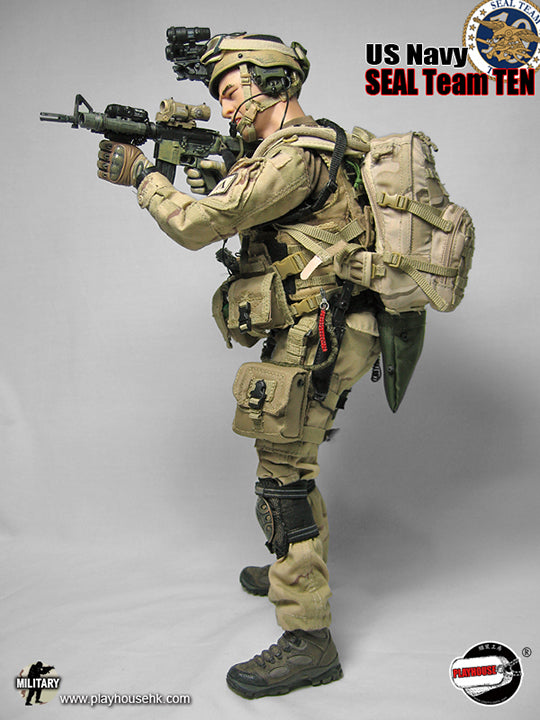 Load image into Gallery viewer, US Navy - SEAL Team Ten - Tan Pouch Set
