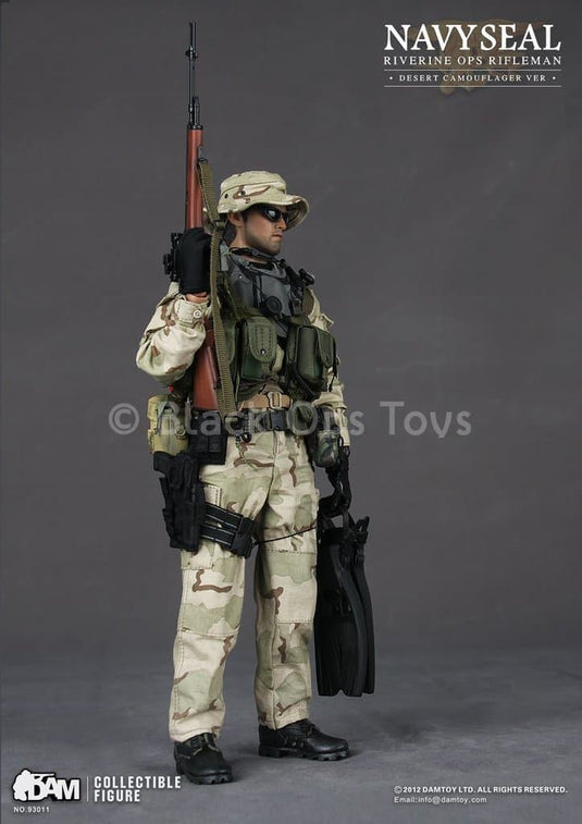 Riverine Ops Rifleman - Desert Camo Version - MINT IN BOX