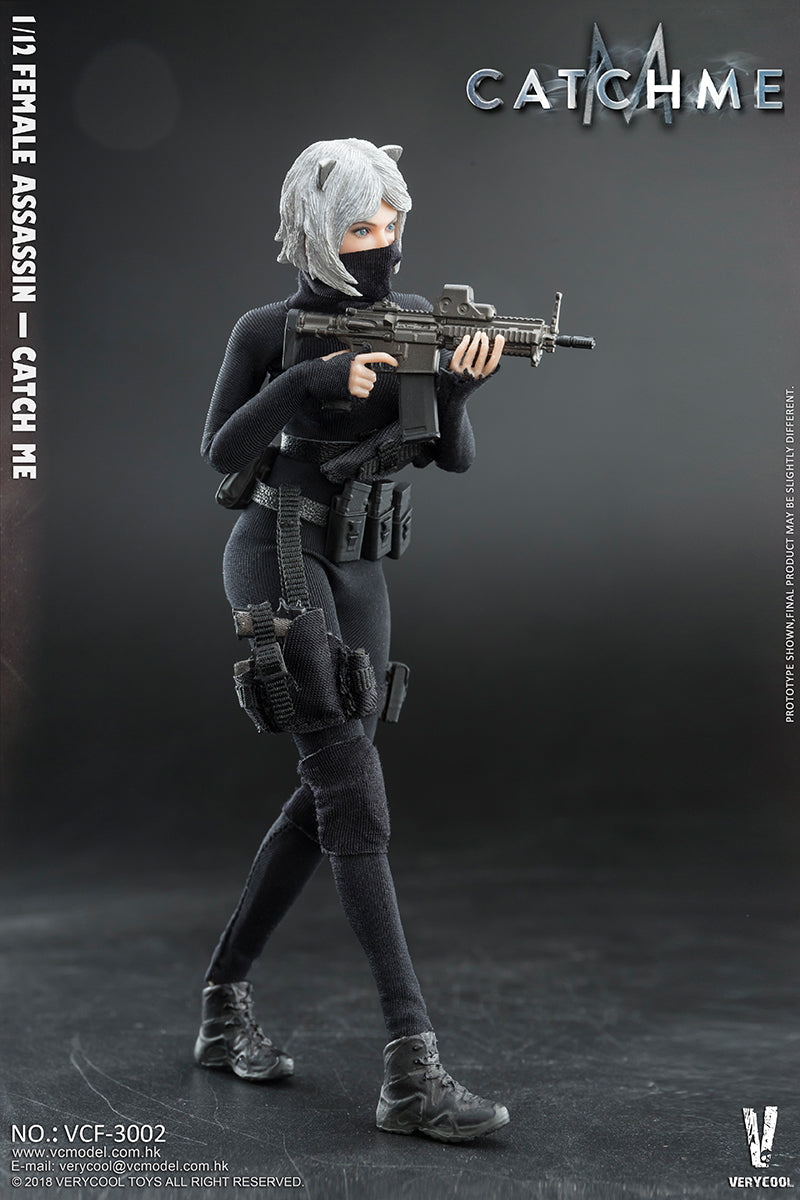 Load image into Gallery viewer, 1/12 scale - Catch Me Female Assassin - MINT IN BOX
