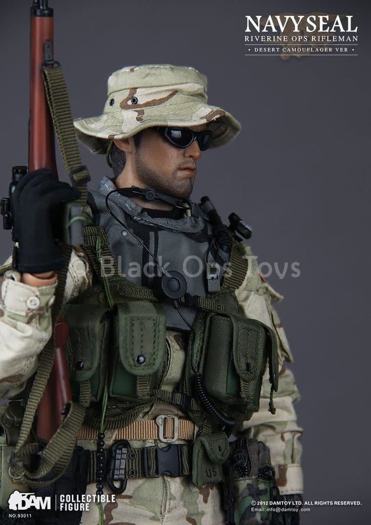 Load image into Gallery viewer, Riverine Ops Rifleman - Desert Camo Version - MINT IN BOX
