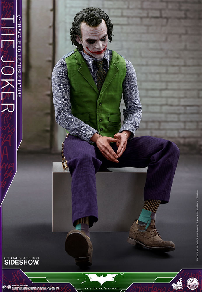 Load image into Gallery viewer, 1/4 scale - The Dark Knight - Joker - Exclusive Edition - MINT IN BOX
