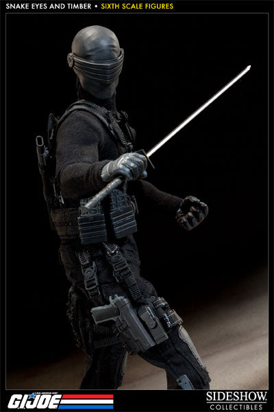 GI JOE - Snake Eyes w/Timber - Exclusive Version - MINT IN BOX