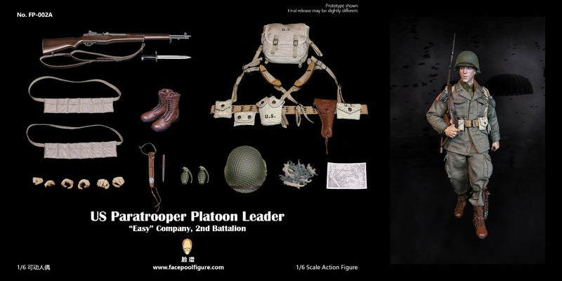 Load image into Gallery viewer, WWII - US Platoon Leader - Male Base Body w/Head Sculpt
