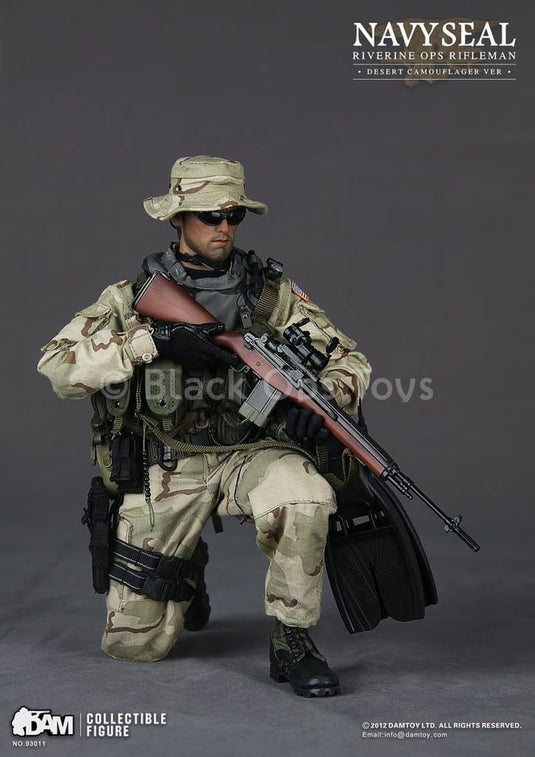 Riverine Ops Rifleman - Desert Camo Version - MINT IN BOX