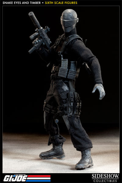 GI JOE - Snake Eyes w/Timber - Exclusive Version - MINT IN BOX