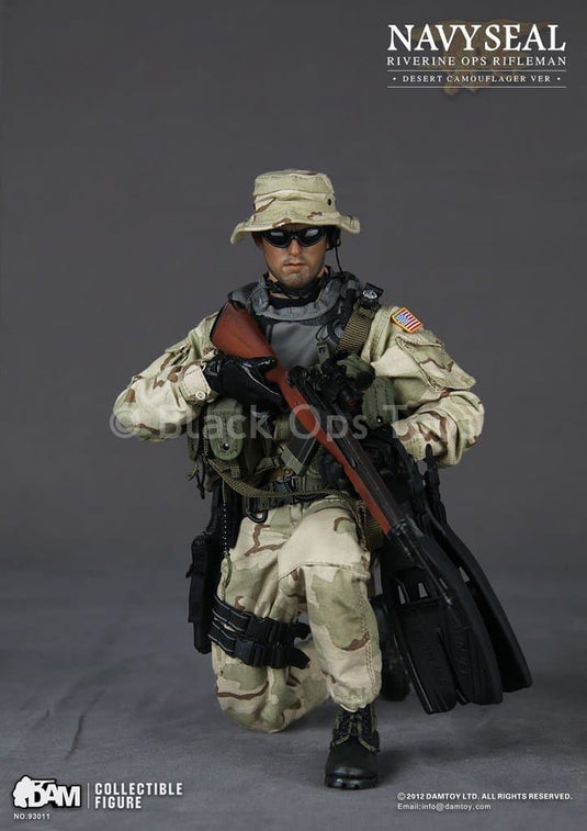 Riverine Ops Rifleman - Desert Camo Version - MINT IN BOX