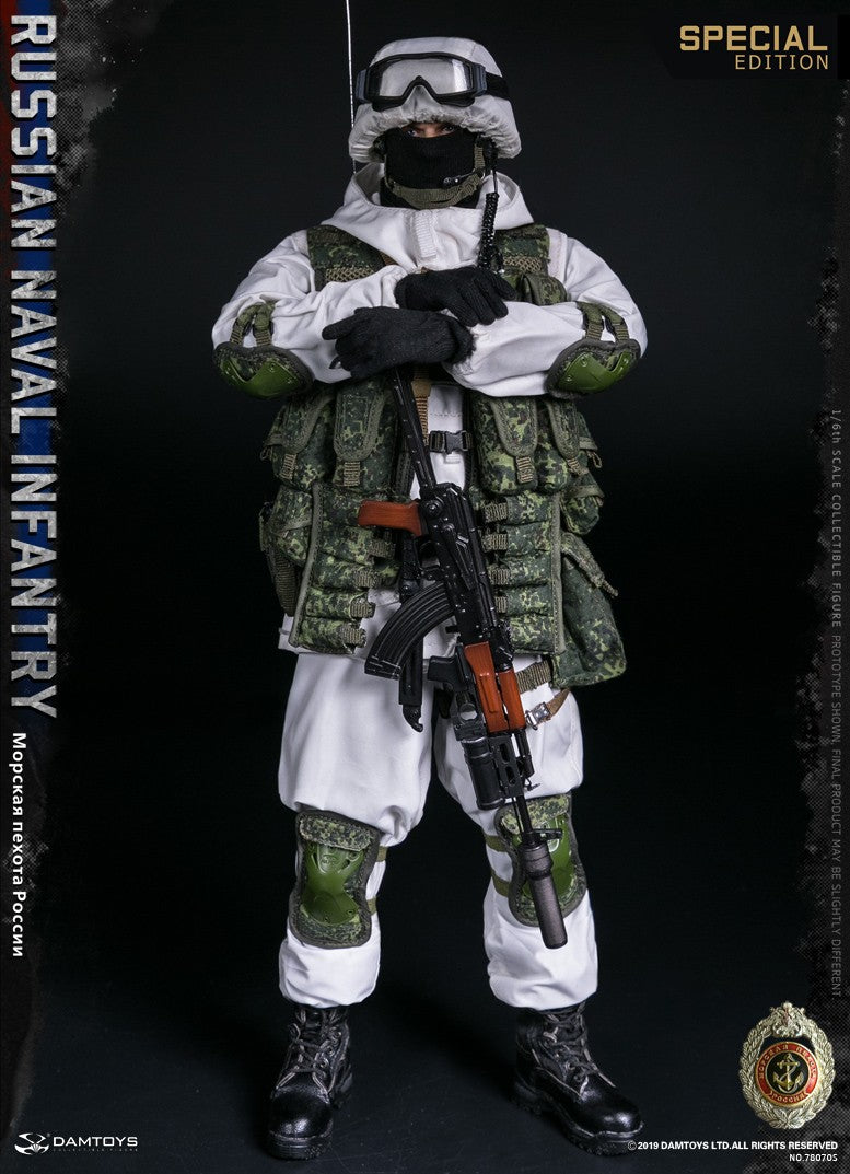 Load image into Gallery viewer, Russian Naval Infantry SE - White Winter Combat Uniform Set
