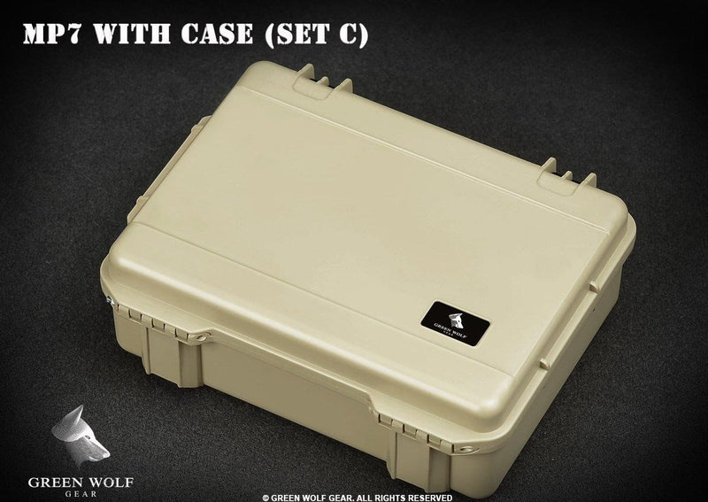 Load image into Gallery viewer, Camo HK MP7 w/Tan Pelican Case - MINT IN BOX

