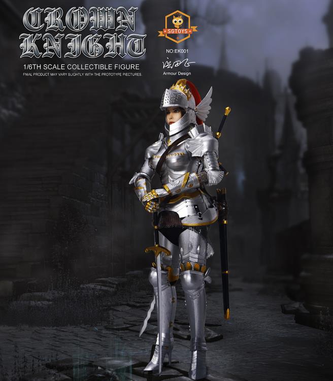 Load image into Gallery viewer, Crown Knight - Metal Shoulder Armor
