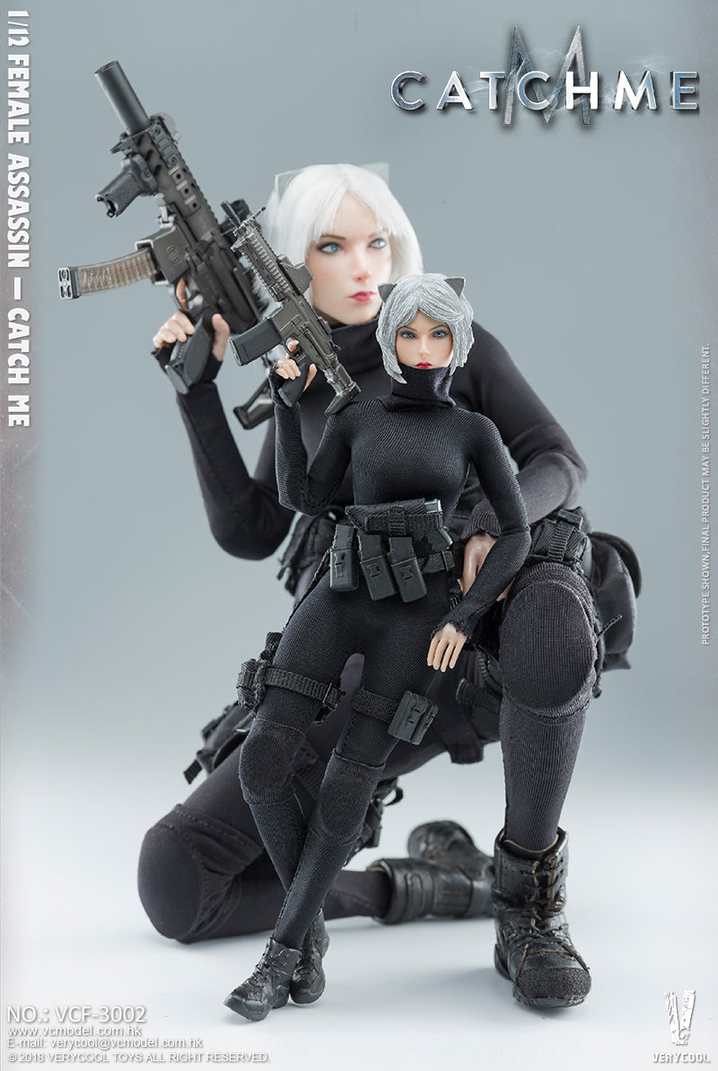 Load image into Gallery viewer, 1/12 scale - Catch Me Female Assassin - MINT IN BOX
