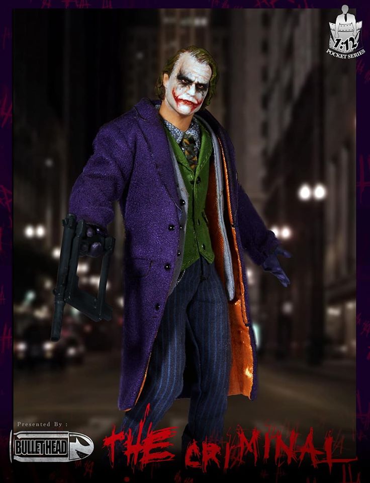 Load image into Gallery viewer, 1/12 - The Dark Knight - The Joker - Black Switch Blade
