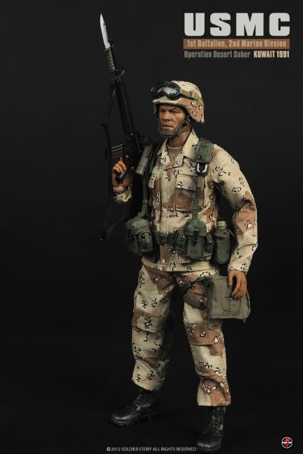Load image into Gallery viewer, Kuwait 1991 - USMC - OD Green Canteen &amp; Pouch Set
