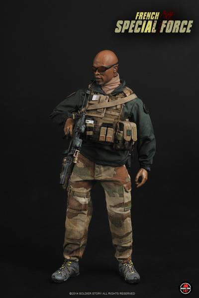 French Special Force - Camo PEQ