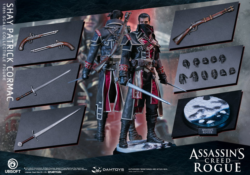 Load image into Gallery viewer, Assassins Creed Rogue - Shay - Weathered White Scarf
