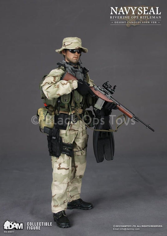 Riverine Ops Rifleman - Desert Camo Version - MINT IN BOX