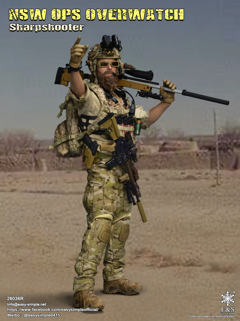 Load image into Gallery viewer, NSW OPS Overwatch - Sharpshooter - Snakeskin Helmet w/NVG Set
