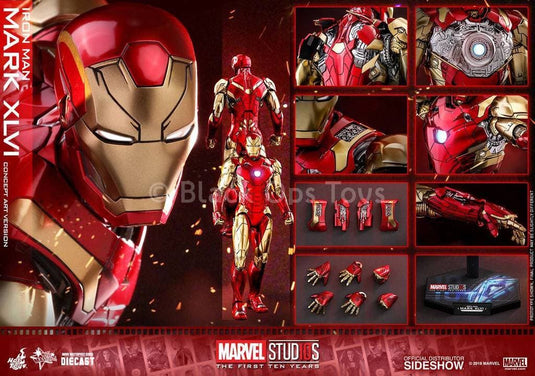 Iron Man - Mark XLVI 10 Year Concept Version - MINT IN BOX