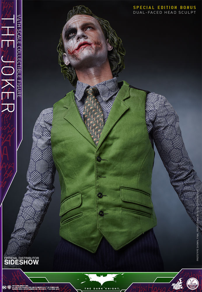 Load image into Gallery viewer, 1/4 scale - The Dark Knight - Joker - Exclusive Edition - MINT IN BOX
