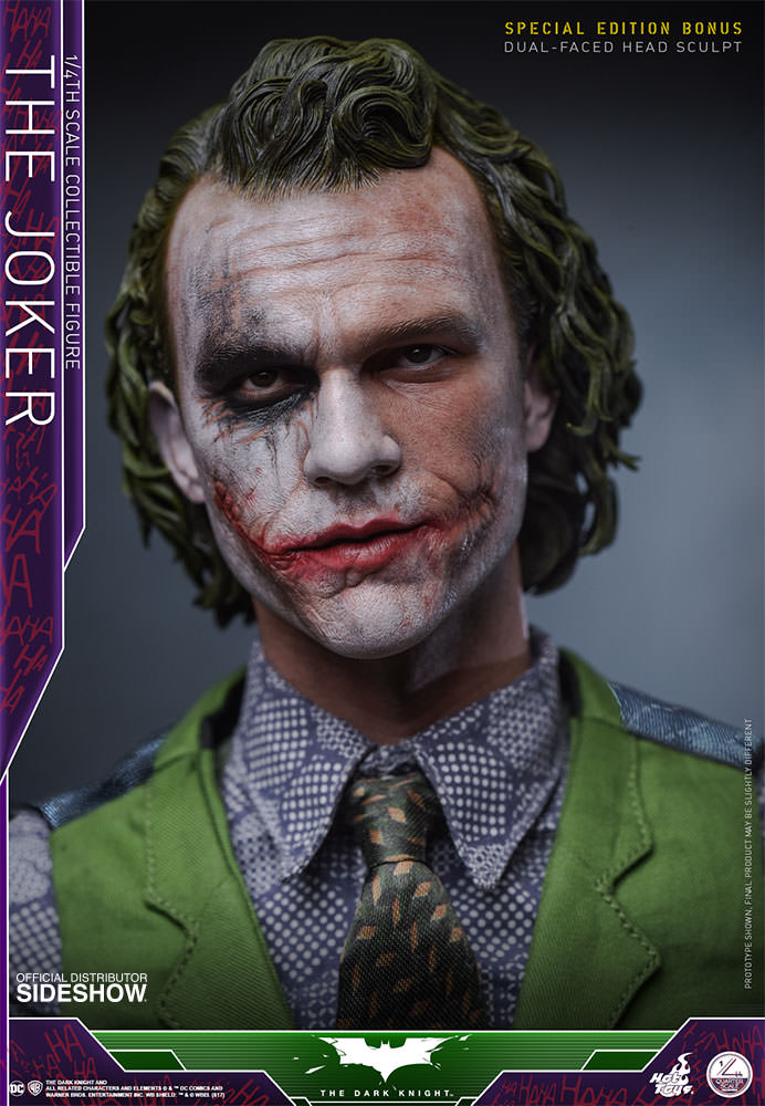 Load image into Gallery viewer, 1/4 scale - The Dark Knight - Joker - Exclusive Edition - MINT IN BOX
