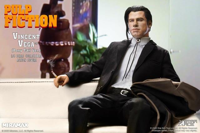 Load image into Gallery viewer, Pulp Fiction - Vincent - White Leather-Like Couch
