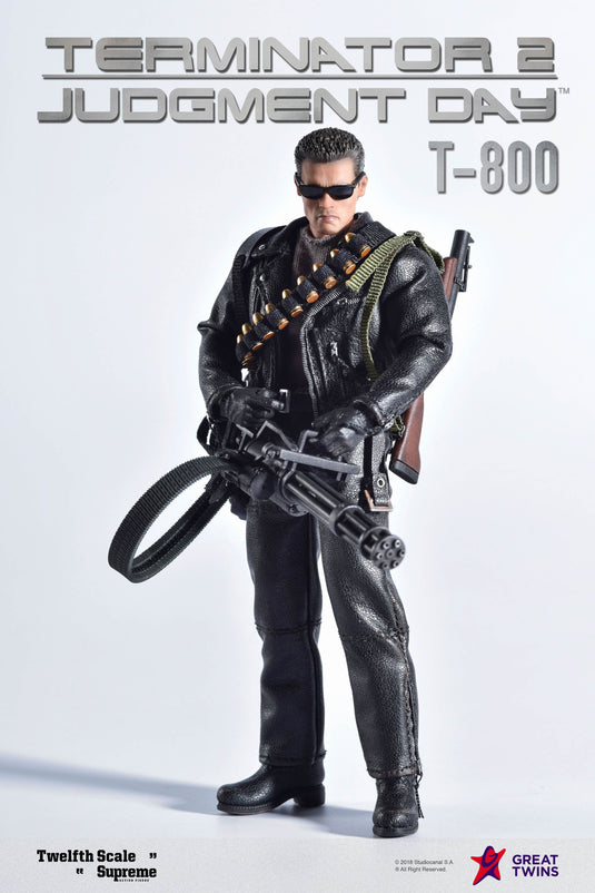 1/12 Terminator 2 - T-800 - Large Magnetic Neck Peg