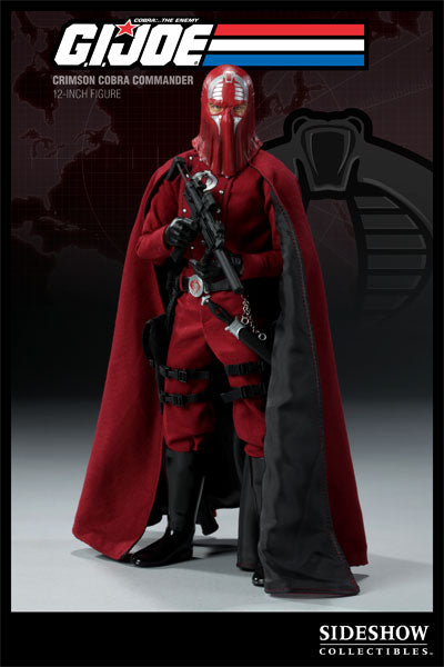 GI JOE - Crimson Cobra Commander - MINT IN BOX
