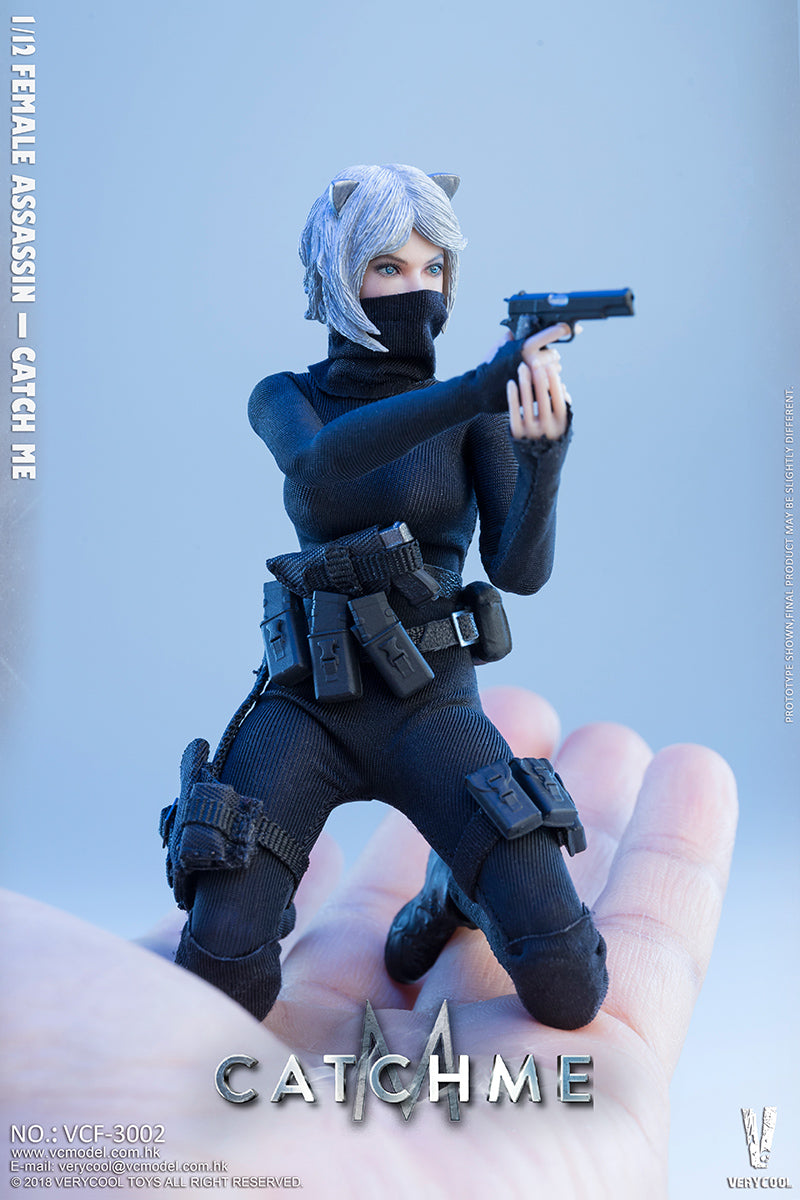 Load image into Gallery viewer, 1/12 scale - Catch Me Female Assassin - MINT IN BOX
