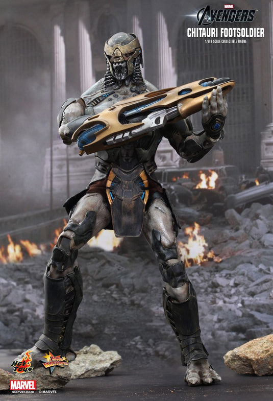 The Avengers - Chitauri Foot Soldier - Weathered Gun (Item 47)