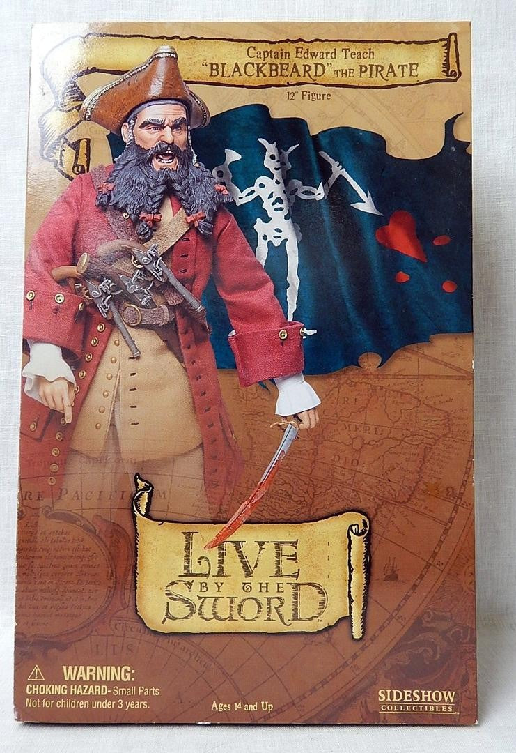 Load image into Gallery viewer, Live By The Sword - Blackbeard - Black Shoe Set (Foot Type)
