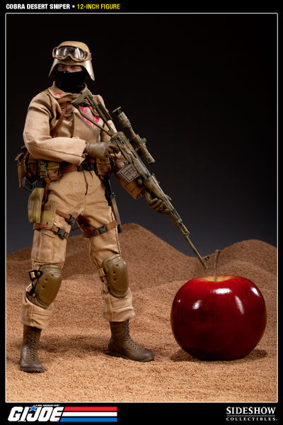 GI JOE - Cobra Desert Ops Trooper Sniper - MINT IN BOX