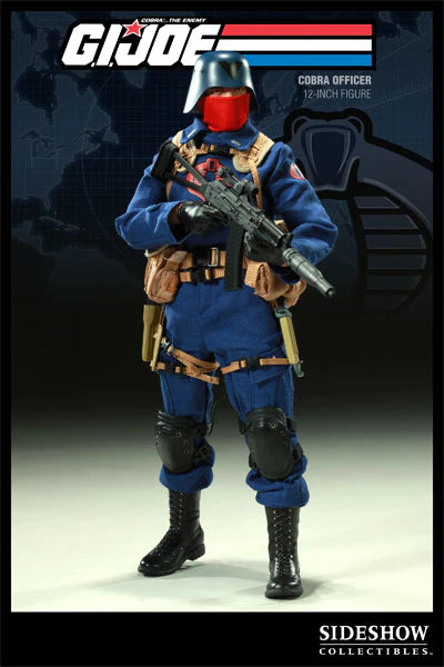 GI JOE - Cobra Officer Blue - MINT IN BOX