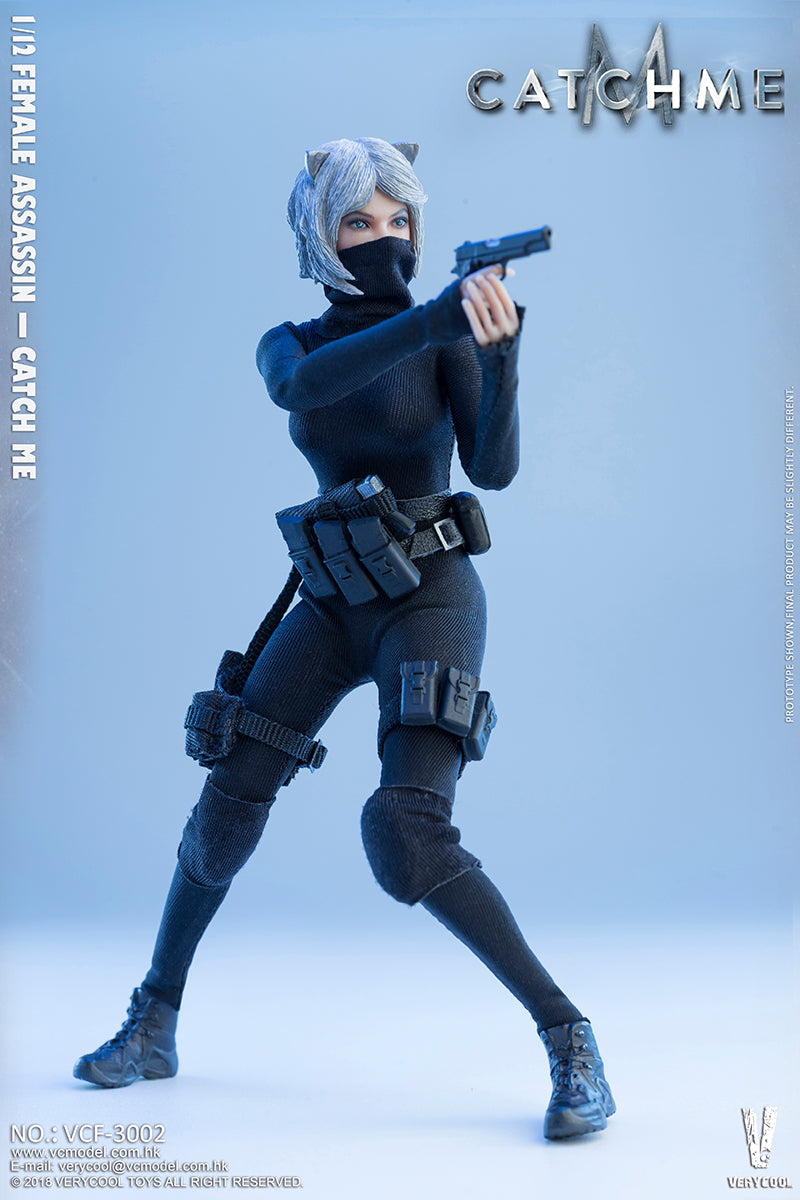 Load image into Gallery viewer, 1/12 scale - Catch Me Female Assassin - MINT IN BOX
