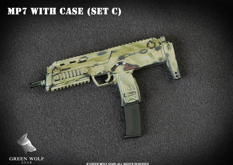Load image into Gallery viewer, Camo HK MP7 w/Tan Pelican Case - MINT IN BOX
