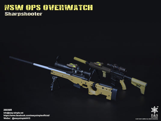 NSW OPS Overwatch Sharpshooter - MINT IN BOX