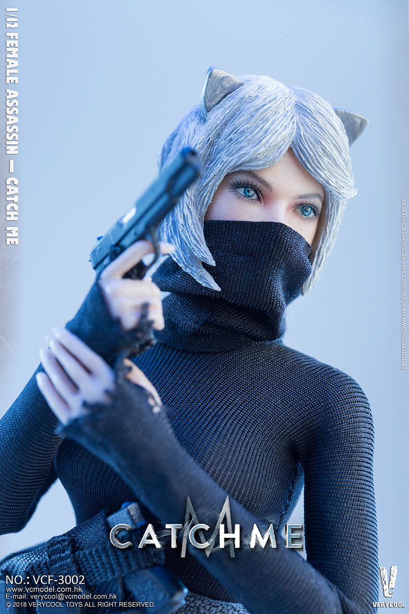 Load image into Gallery viewer, 1/12 scale - Catch Me Female Assassin - MINT IN BOX
