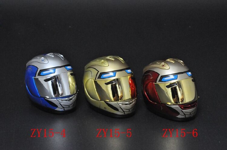 Load image into Gallery viewer, Iron Man Motorcycle Helmet - Gold - MINT IN BOX
