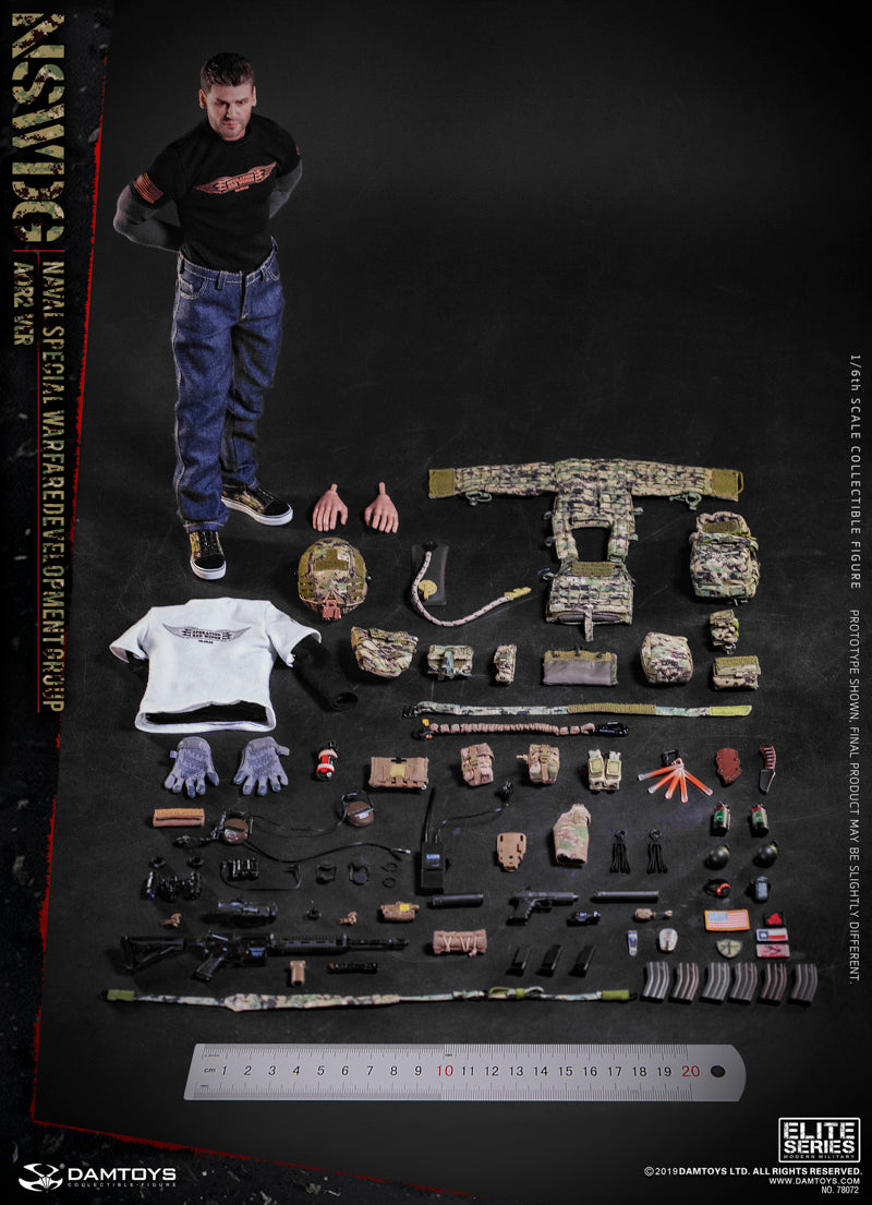 Load image into Gallery viewer, US NSWDG - Male Base Body w/Head Sculpt

