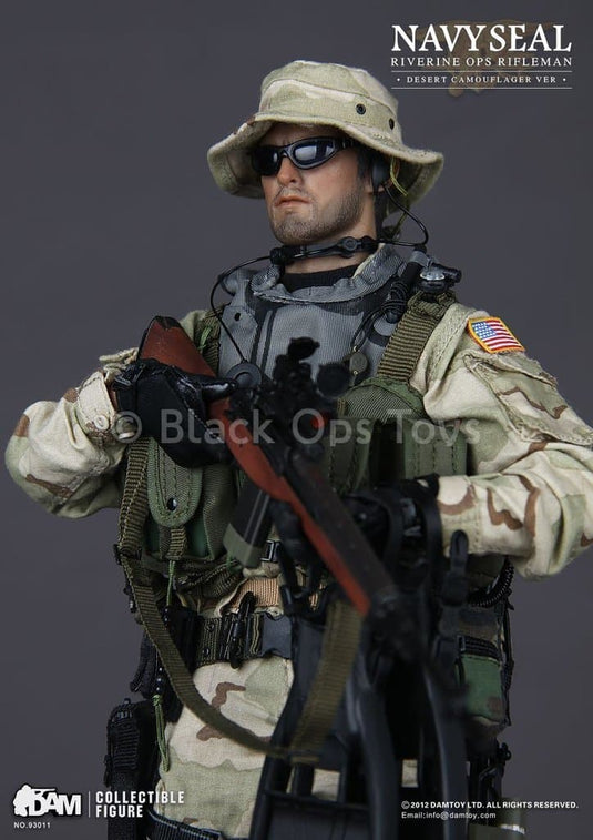 Riverine Ops Rifleman - Desert Camo Version - MINT IN BOX