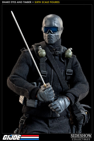 Load image into Gallery viewer, GI JOE - Snake Eyes w/Timber - Exclusive Version - MINT IN BOX
