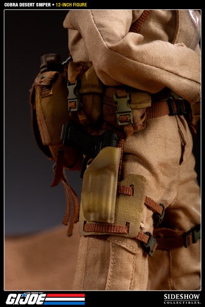 GI JOE - Cobra Desert Ops Trooper Sniper - MINT IN BOX