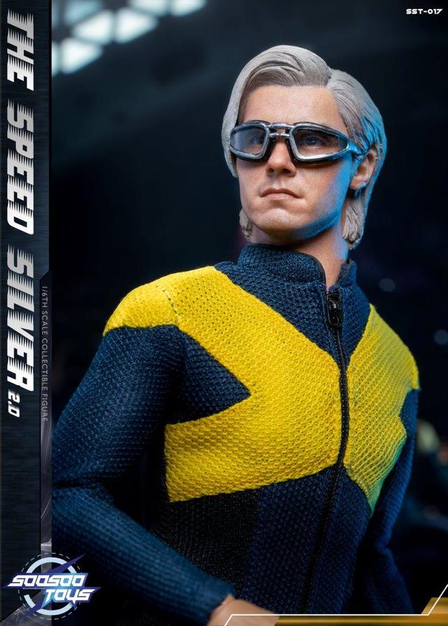 Load image into Gallery viewer, Speedsilver 2.0 - Blue &amp; Yellow Combat Uniform
