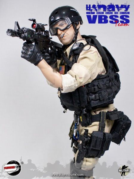 US Navy VBSS - Red Training Rifle & Equipment Set