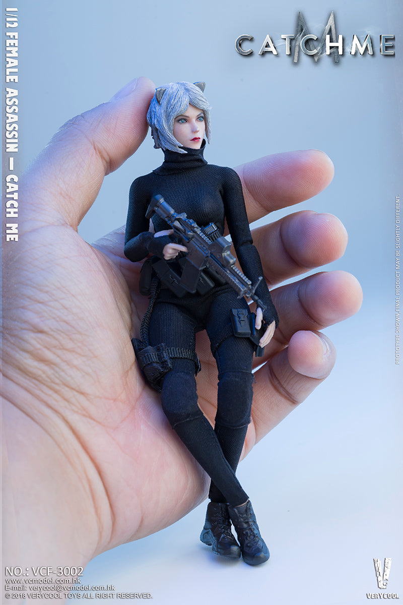 Load image into Gallery viewer, 1/12 scale - Catch Me Female Assassin - MINT IN BOX
