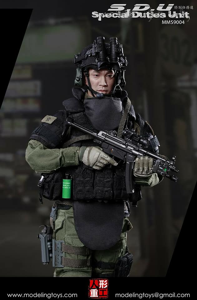 Special Duties Unit (SDU) - Male Base Body w/Head Sculpt