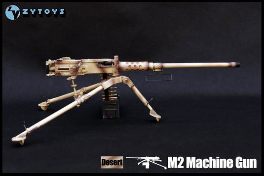 M2 Browning Machine Gun - Desert Camo Version - MINT IN BOX