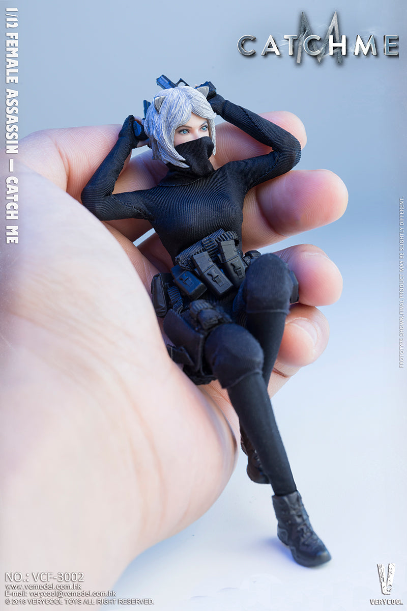 Load image into Gallery viewer, 1/12 scale - Catch Me Female Assassin - MINT IN BOX

