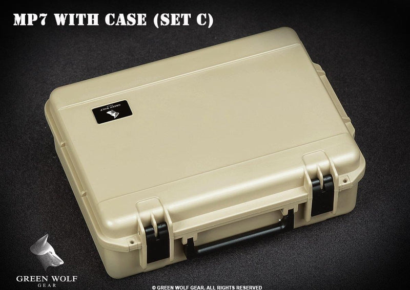 Load image into Gallery viewer, Camo HK MP7 w/Tan Pelican Case - MINT IN BOX
