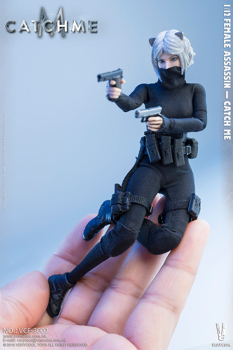 Load image into Gallery viewer, 1/12 scale - Catch Me Female Assassin - MINT IN BOX
