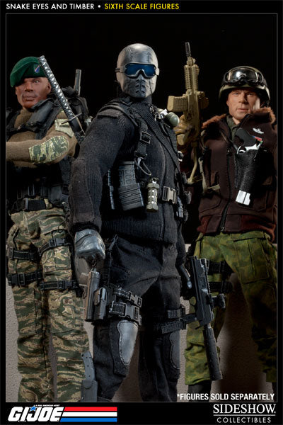 Load image into Gallery viewer, GI JOE - Snake Eyes w/Timber - Exclusive Version - MINT IN BOX
